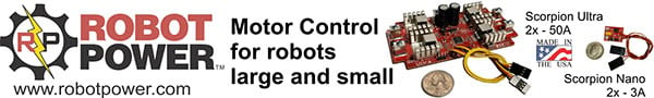 Robot Power - Motor Control For Robots Large And Small