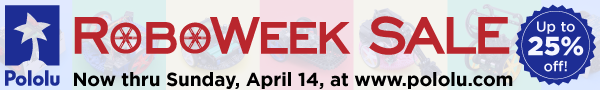Pololu - RoboWeek Sale!