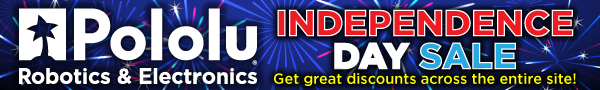 Pololu Independence Day Sale